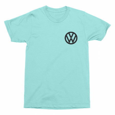 Volkswagen Dog Days Front and Back Print T-Shirt